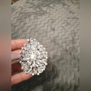 Rhinestone Brooch